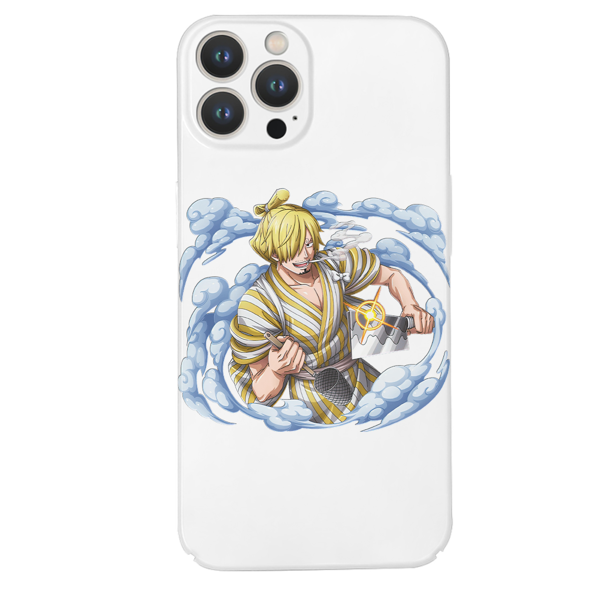 （画像用） ワンピース サンジ ONE PIECE Sanji 【iPhone 14シリーズ対応】ハードケース